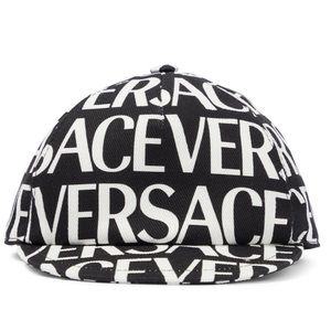 Versace Logo cotton cap